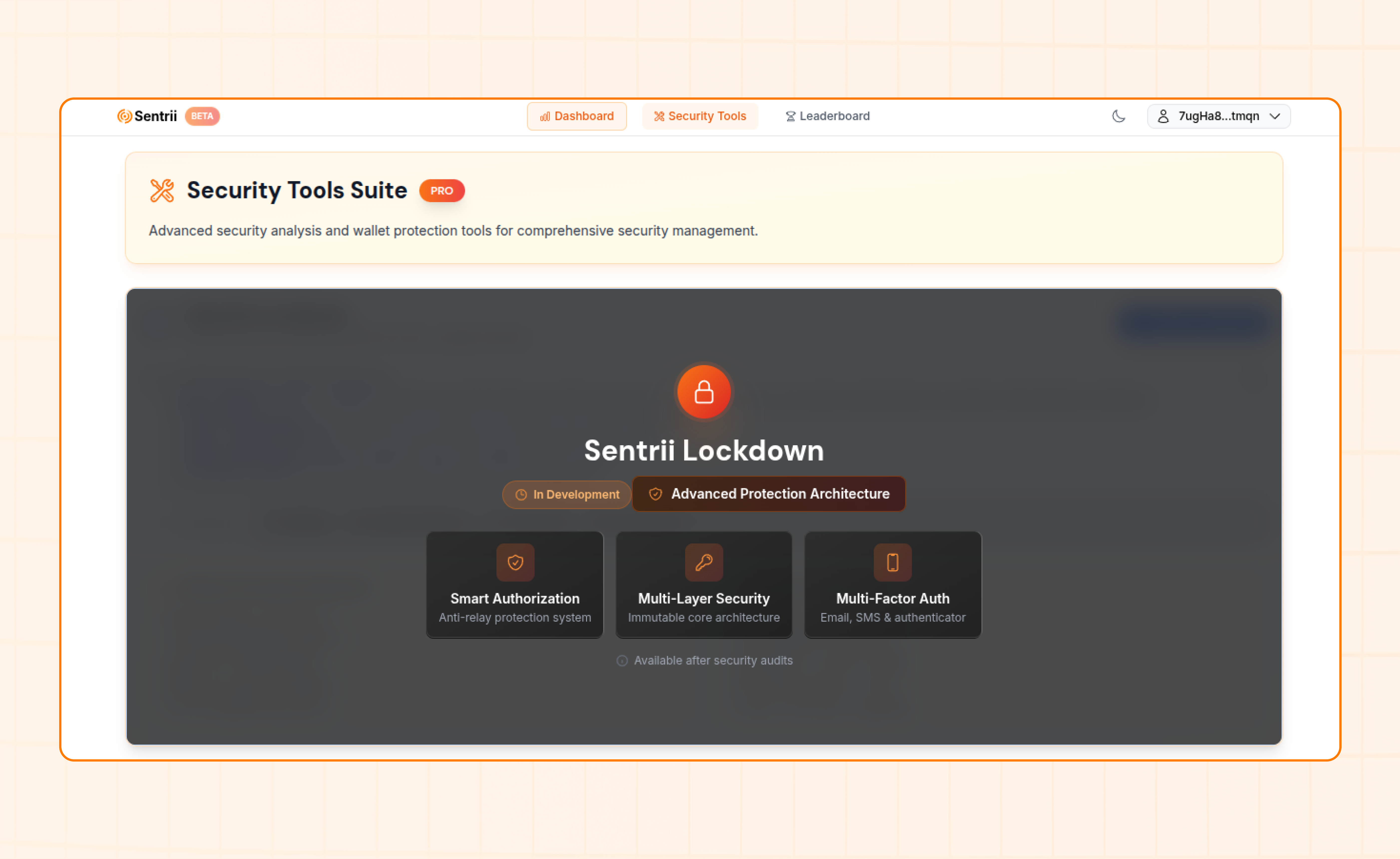 Sentrii Asset Lockdown System